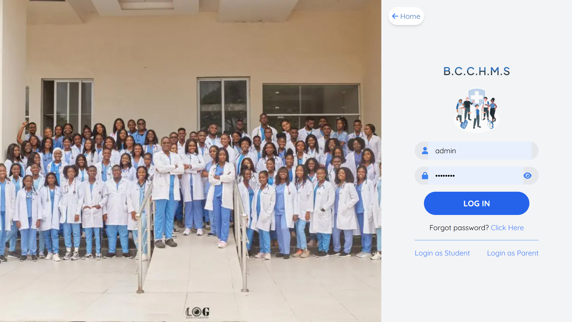 Login Page